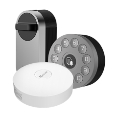 Incuietoare inteligenta cu tastatura multifunctionala si Home Gateway